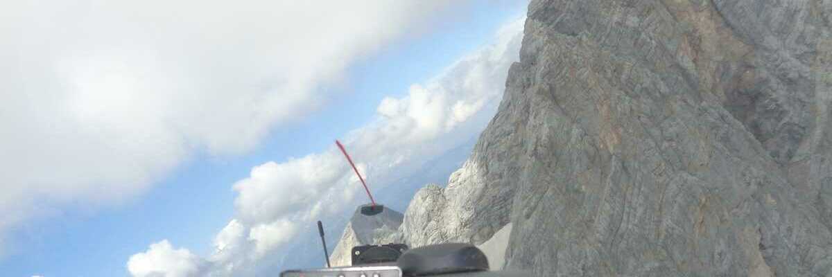 Flugwegposition um 12:38:16: Aufgenommen in der Nähe von Gemeinde Ramsau am Dachstein, 8972, Österreich in 2575 Meter